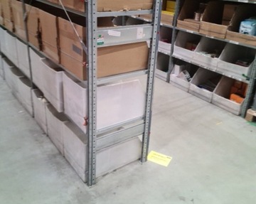 МЕТАЛЛИЧЕСКИЕ ПОЛКИ SCHEAFER H-1,50м L-1,30м/150кг