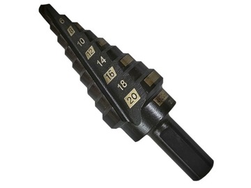 Milwaukee wiertło stożkowe do metalu stopniowe choinka 4-20 mm