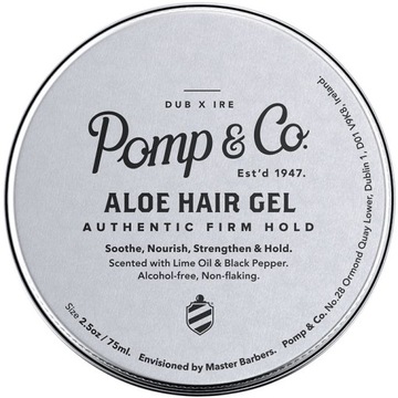 Pomp & Co. Pomada do włosów Wodna Żel Aloe Hair Gel 75ml