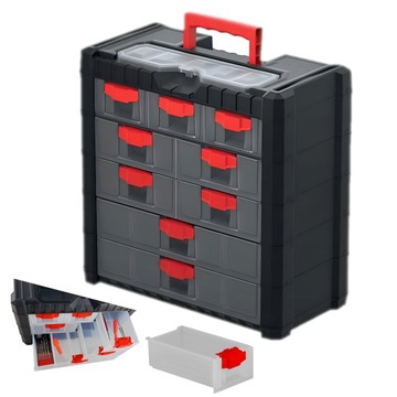Organizer skrzynka z szufladkami MULTICASE KMC501
