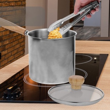 FRYTOWNICA ZE STALI NIERDZEWNEJ TATA, GŁĘBOKIE SMAŻENIE, GOTOWANIE