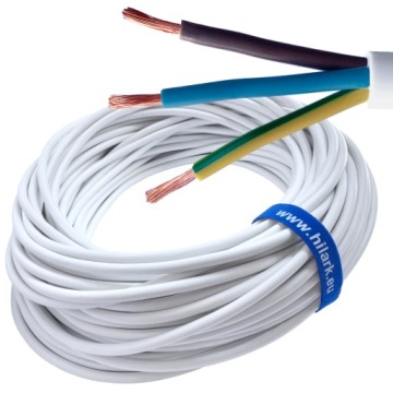Przewód kabel H05VV-F OWY 3x2,5mm2 PRZEDŁUZACZ 75m
