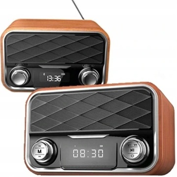 STYLOWE PRZENOŚNE RADIO KUCHENNE RETRO BLUETOOTH