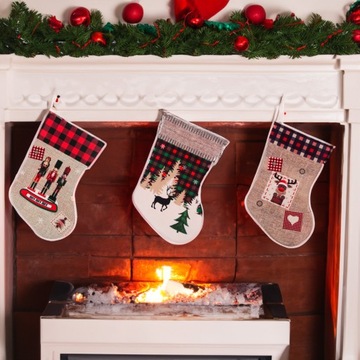 НОСОК ПОДАРОК ​​НОСОК ПОДАРОК ​​СУМКА САНТА СУМКА кулон