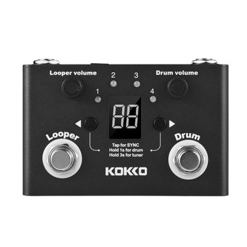 KOKKO Multifunctional Drum Looper Effect Pedal