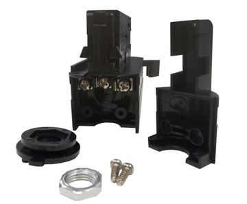 Adapter do Szynoprzewodu do Szyn 3 Fazowych Czarny