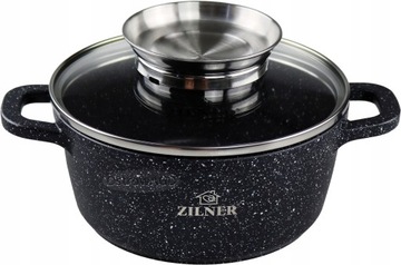 Garnek Marmurowy z Dozownikiem 1.3L/16cm ZILNER