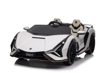 Lamborghini SIAN Белый автомобиль