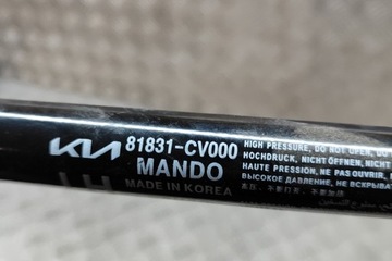 KIA EV6 CV LEVÝ STRANA KRYT KUFRU VZPĚRA/TLAKOVAČ PLYNOVÝ 81831-CV000 ELEKTRO