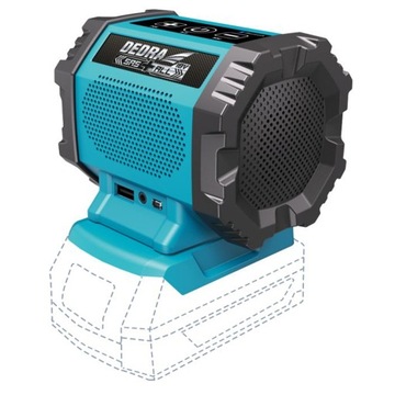 DEDRA Głośnik akumulatorow bluetooth DED7004
