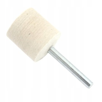 FILC POLERSKI TARCZA NA TRZPIENIU 30X50X6MM WALEC