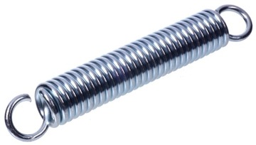 SPRĘŻYNA Z UCHEM NA ROZCIĄGANIE 12x50x1.5 mm OCYNK
