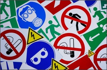 ИНФОРМАЦИОННАЯ НАКЛЕЙКА ПРЕДУПРЕЖДАЮЩИЙ ДОРОЖНЫЙ ЗНАК