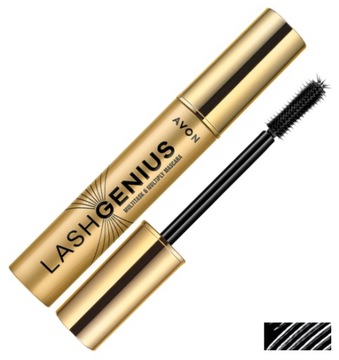 avon TUSZ do RZĘS 5 w 1 Genius BLACKEST BLACK