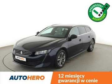 Peugeot 508 II SW 1.5 BlueHDi 130KM 2019 Peugeot 508 Automat Jasna Tapicerka Navi Kamera