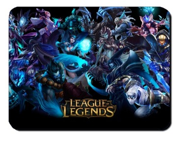 PODKŁADKA POD MYSZKĘ LEAGUE OF LEGENDS FAJNE WZORY NA PREZENT + GRATIS IMIĘ