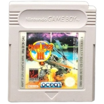 Gra Choplifter III Nintendo Game Boy Classic