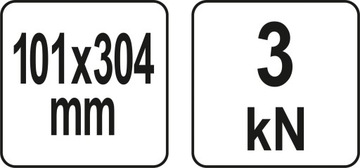 C-ЗАЖИМ ГЛУБОКИЙ 101 X 304 ММ / 4 X 12