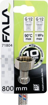 СОЕДИНИТЕЛЬНЫЙ ШЛАНГ В ОПЛЕТКЕ ВНЕШНИЙ/ВНЕШНИЙ 1/2` 1/2` 800MM