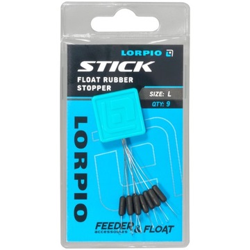 LORPIO STOPER GUMOWY STICK LARGE 9 szt.