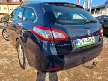Peugeot 508 I SW 1.6 e-HDi 115KM 2013 Peugeot 508 SW 1.6 115 KM nawigacja szklany dach climatronic alu gwarancja, zdjęcie 7