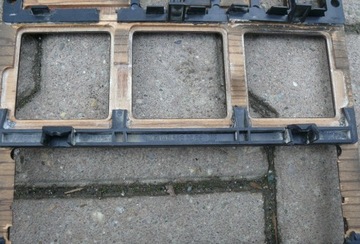 DREWNO RAMKA RADIA PANELU KLIMY MERCEDES W140