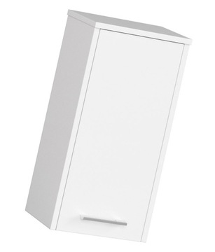 WISZĄCA SZAFKA ŁAZIENKOWA DRZWICZKI 2 PÓŁKI BIAŁA
