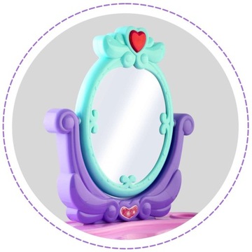 БОЛЬШОЙ ТРУБОМ ДЛЯ ДЕВОЧКИ СО СВЕТОДИОДНЫМ ЗЕРКАЛОМ