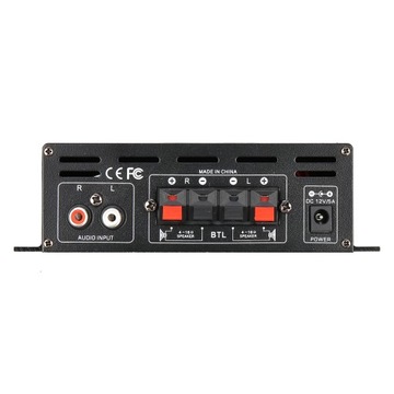 УСИЛИТЕЛЬ УСИЛИТЕЛЬ СТЕРЕО РАДИО MP3 12 В 80 Вт
