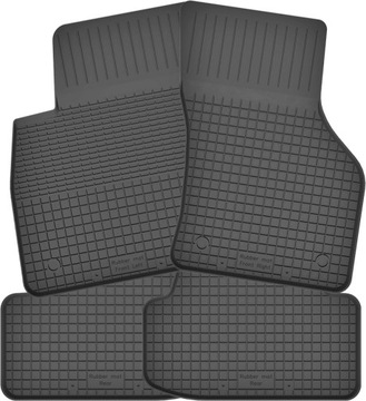 Korytkowe dywaniki samochodowe KPL 4CZ - RANT 2CM