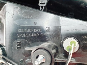 OPEL ADAM 12R+ PRAVÁ SVĚTLO ZADNÍ ORIG EU !