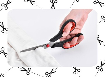 НАБОР НОЖНИЦ ОСТРЫЕ НОЖНИЦЫ УНИВЕРСАЛЬНЫЕ ОФИСНЫЙ ПОВОРОТНЫЙ 6 ШТ. ДЛЯ ДОМ