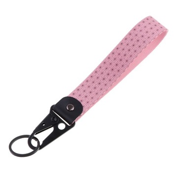 Japanese Anime Key Ring Lanyard Tags Key Strap Tow Sides Thermoprint