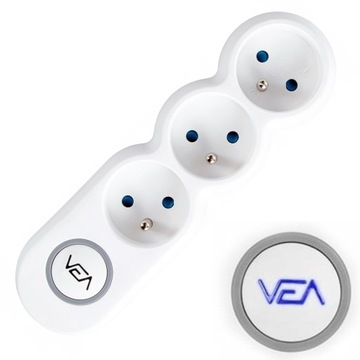 ЭЛЕКТРИЧЕСКИЙ УДЛИНИТЕЛЬ 3 РАЗЪЕМА 1,5М