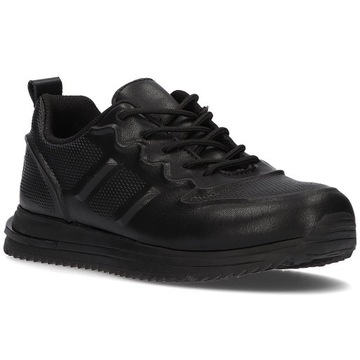 Skórzane sneakersy Filippo DP2017/21 BK r.38