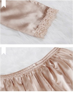 2 пижамы женские из 100% чистого шелка, атласа,L