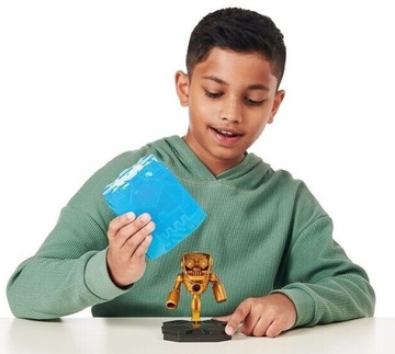 TREASURE X ROBOTS ЗОЛОТОЙ РОБОТ 15 УРОВНЕЙ COBI