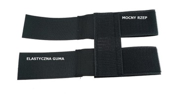 Ленточный держатель для крепления огнетушителя на липучке.