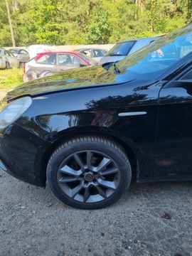 ALFA ROMEO GIULIETTA 10-20 2011 КРЫЛО ПЕРЕДНЕЕ ЛЕВОЕ 601/B NERO PASTELLO