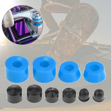 Zestaw tulei do ciężarówek do deskorolki Zamienne miękkie poduszki do odbudowy Scooter Blue