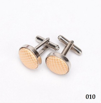 Коричневые запонки/запонки для рубашек