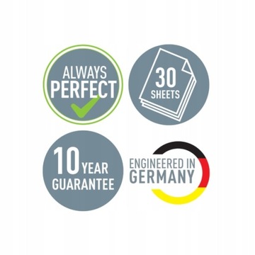 Дырокол Leitz Cosy, 30 листов, серый