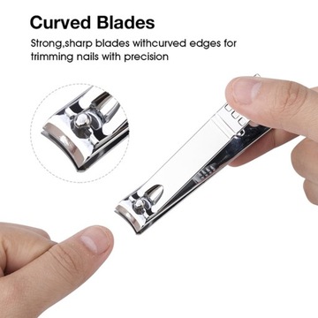 Кусачки для ногтей с развитым пальцем