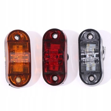 10 szt Warning Light Lampa obrysowa boczna LED