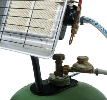 PROMIENNIK GAZOWY NA BUTLE KEMPER 65400IF - ZAPALNIK PIEZO