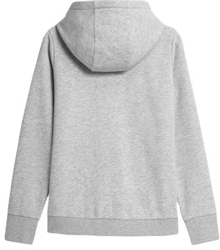 СВИТШОТ ЖЕНСКИЙ, 4F, ЗИМНИЙ СВИТШОТ ИЗ ХЛОПКА, XS