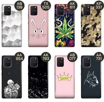 ЧЕХОЛ ДЛЯ SAMSUNG GALAXY S10 LITE ТОП100 МОДЕЛЕЙ ДИЗАЙНА С ПРИНТОМ КОРПУС + СТЕКЛО