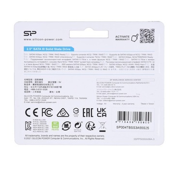 Твердотельный накопитель Silicon Power A55 4 ТБ SATA III