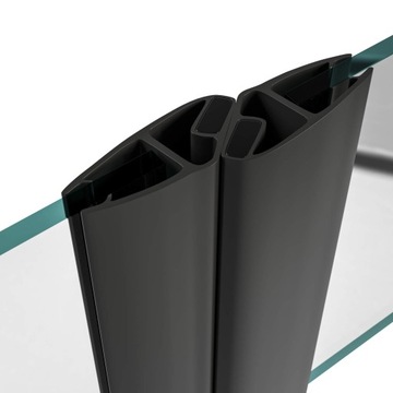 2М ЧЕРНАЯ МАГНИТНАЯ ПРОКЛАДКА С МАГНИТОМ ДЛЯ ДУШЕВОЙ КАБИНЫ 6 7 8 ММ