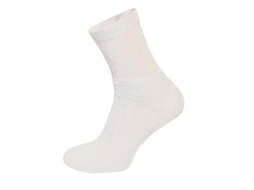 5х БЕЛЫЕ махровые носки ПОЛЬСКИЙ хлопок, дешевые, прочные, 5 пар 38-40
